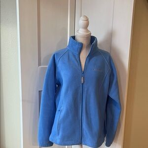 Columbia Light Blue Fleece Jacket